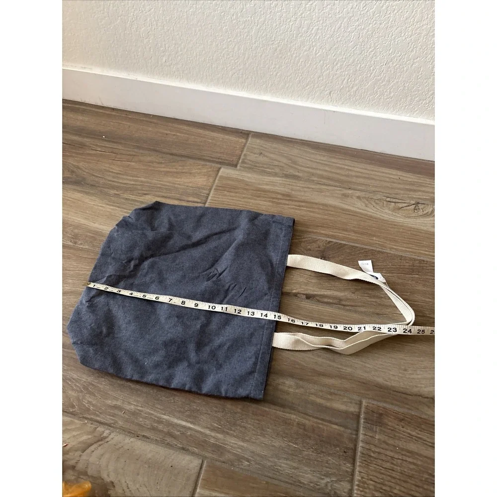 3 Matching Heavy Duty Canvas Shopping Bags Old Navy 24